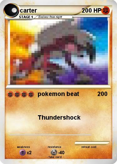 Pokemon carter