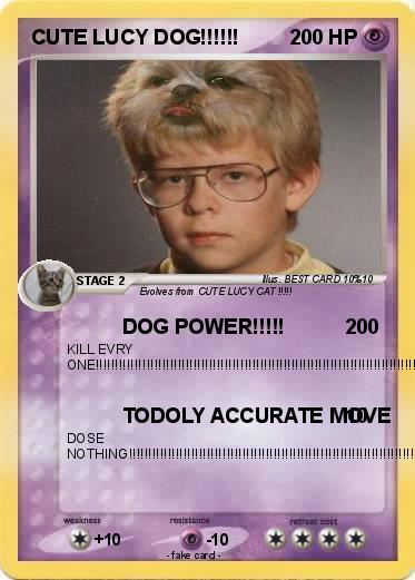 Pokemon CUTE LUCY DOG!!!!!!