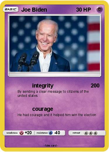 Pokemon Joe Biden