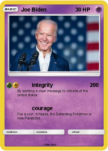 Pokemon Joe Biden