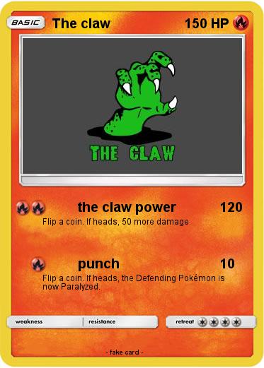 Pokemon The claw
