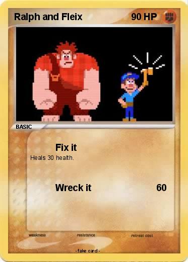 Pokemon Ralph and Fleix