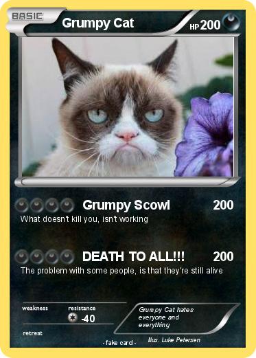 Pokemon Grumpy Cat