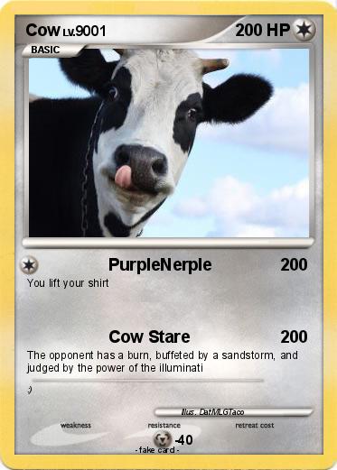 Pokemon Cow