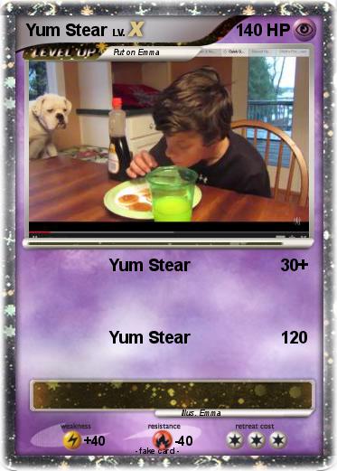 Pokemon Yum Stear