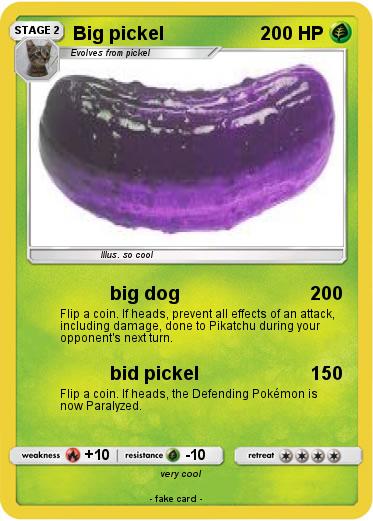 Pokemon Big pickel