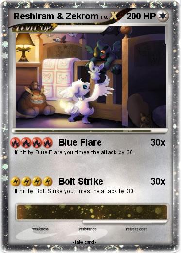 Pokemon Reshiram & Zekrom