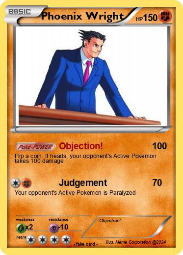 Pokemon Phoenix Wright Pokemon Phoenix Wright