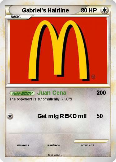 Pokemon Gabriel's Hairline