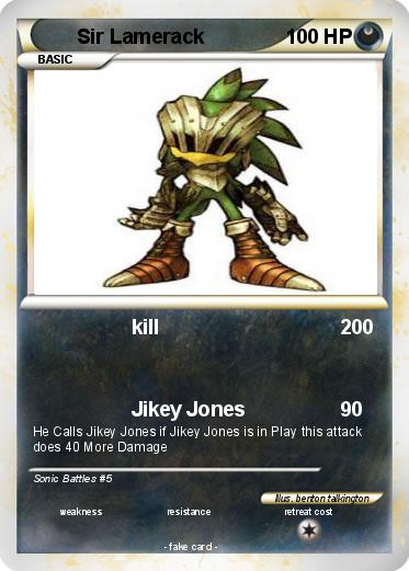 Pokemon Sir Lamerack