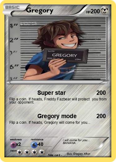 Pokemon Gregory