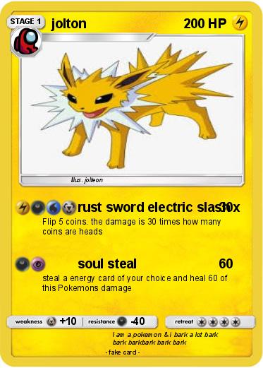 Pokemon jolton