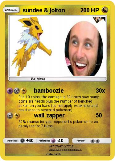 Pokemon sundee & jolton