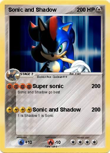 Pokemon Sonic and Shadow