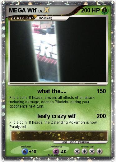 Pokemon MEGA Wtf
