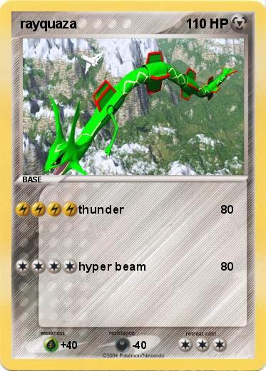 Pokemon rayquaza