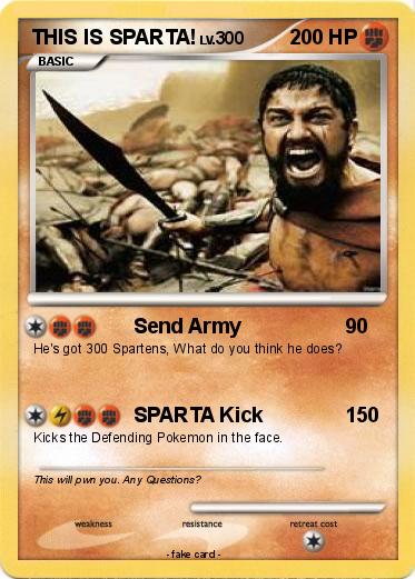 Pokemon THIS IS SPARTA!