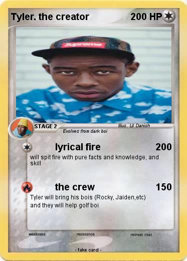 Pokemon Tyler. the creator