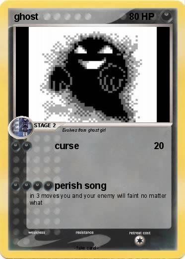 Pokemon ghost