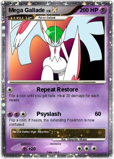 Pokemon Mega Gallade