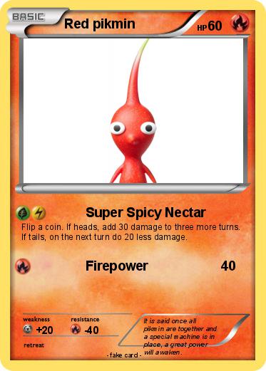 Pokemon Red pikmin