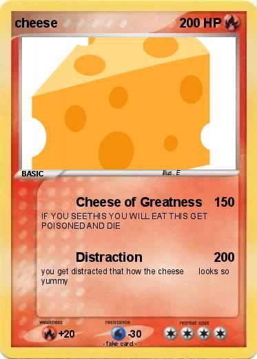 Pokemon cheese