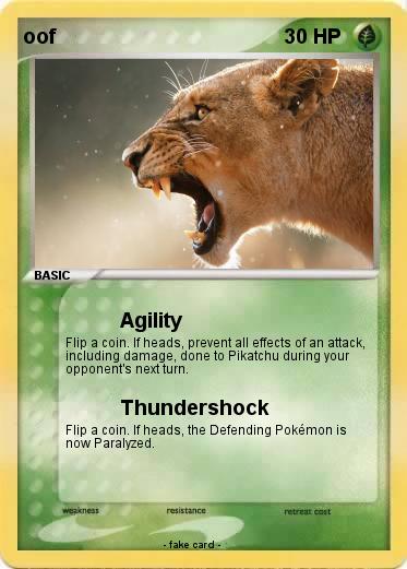 Pokemon oof