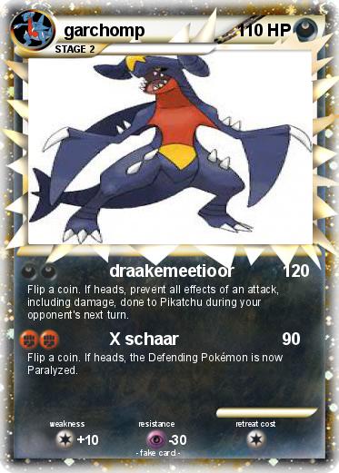 Pokemon garchomp