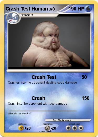 Pokemon Crash Test Human