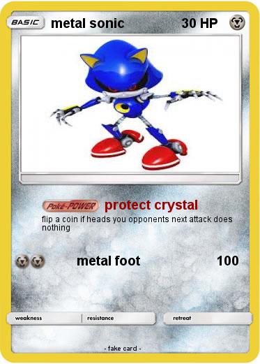 Pokemon metal sonic