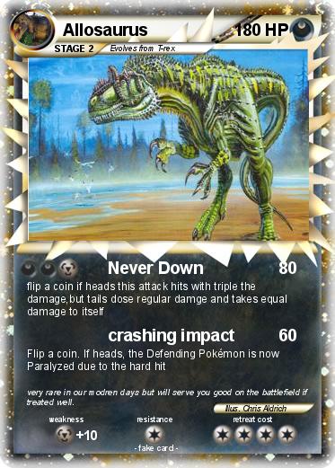 Pokemon Allosaurus