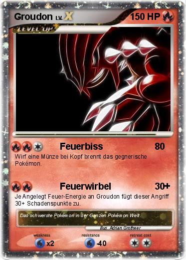 Pokemon Groudon