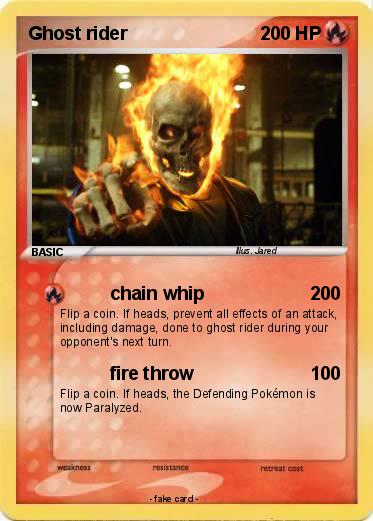 Pokemon Ghost rider