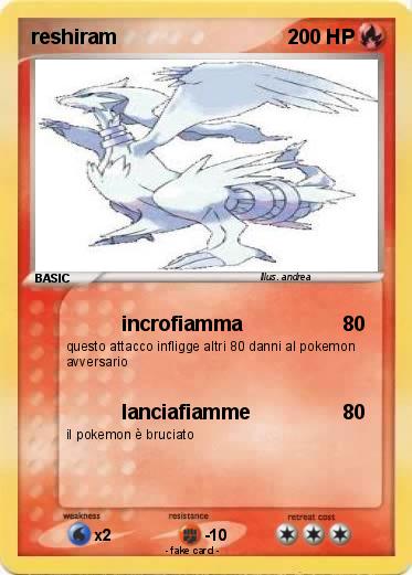 Pokemon reshiram