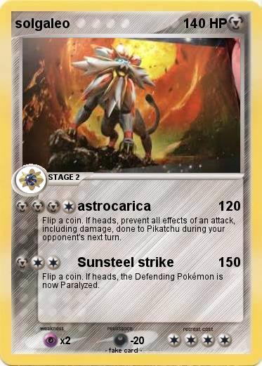 Pokemon solgaleo