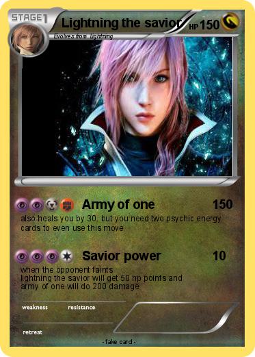 Pokemon Lightning the savior