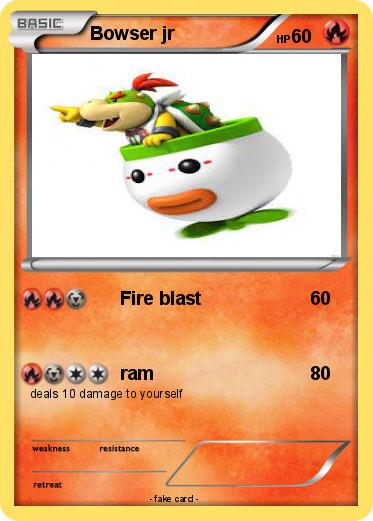 Pokemon Bowser jr