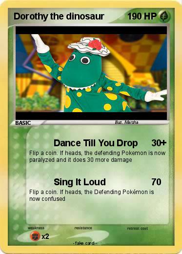 Pokemon Dorothy the dinosaur