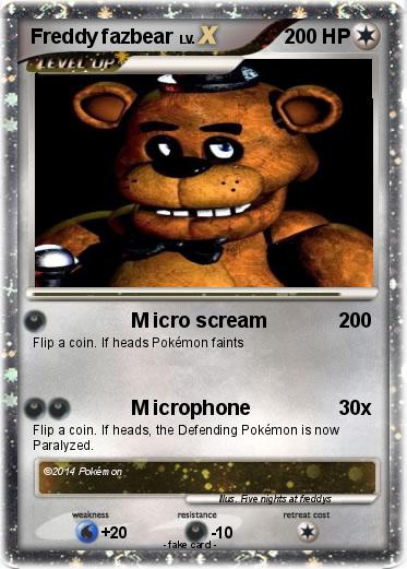 Pokemon Freddy fazbear