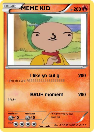 Pokemon MEME KID