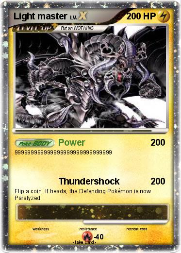 Pokemon Light master