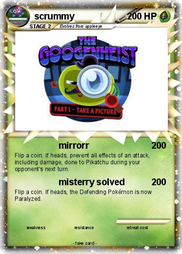 Pokemon scrummy
