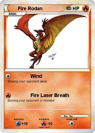 Pokemon Fire Rodan