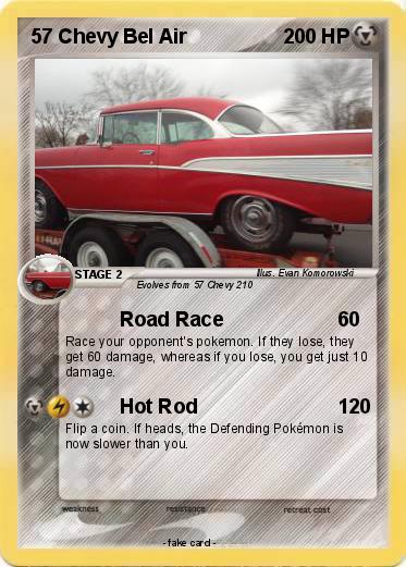 Pokemon 57 Chevy Bel Air