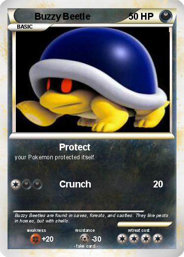 Pokemon Buzzy Beetle