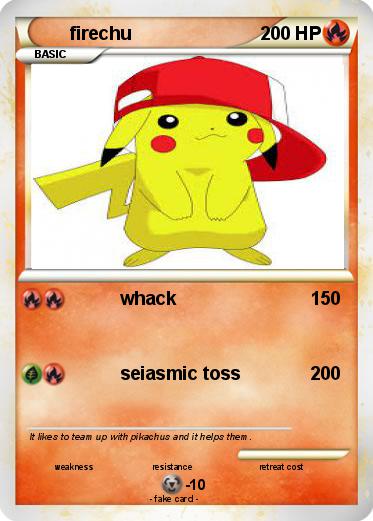 Pokemon firechu