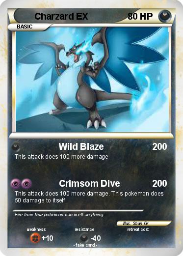 Pokemon Charzard EX