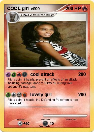 Pokemon COOL girl