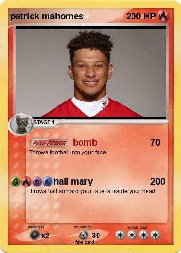 Pokemon patrick mahomes