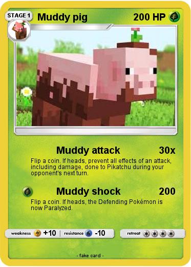 Pokemon Muddy pig